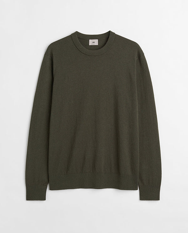 Slim fit cashmere