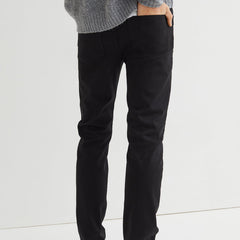 Slim fit twill trousers