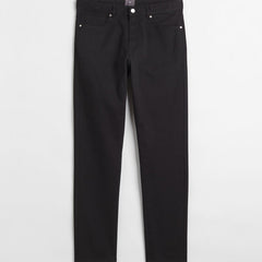 Slim fit twill trousers