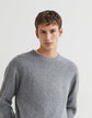 Slim fit twill trousers