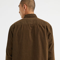 Regular fit corduroy shirt