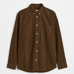 Regular fit corduroy shirt