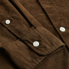 Regular fit corduroy shirt