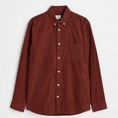 Regular fit corduroy shirt