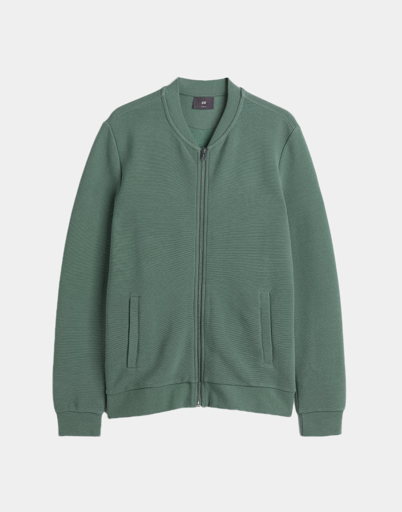 Zipped cardigan