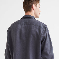 Regular fit linen shirt
