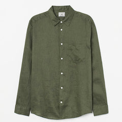 Regular fit linen shirt