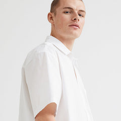 Relaxed fit sleeved shirt