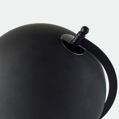 Earth globe black