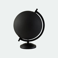 Earth globe black