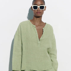 Fabric oversize shirt