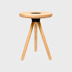 Wooden bar stool