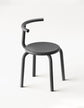 Green fabric chair