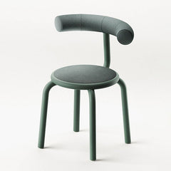Green fabric chair