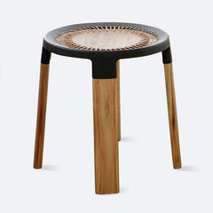 Wood small stool