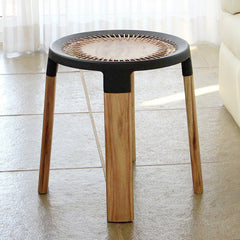 Wood small stool