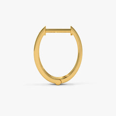 Classic hoop earrings