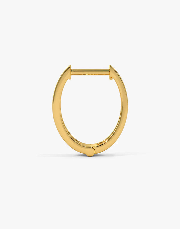 Classic hoop earrings