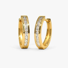 Classic hoop earrings