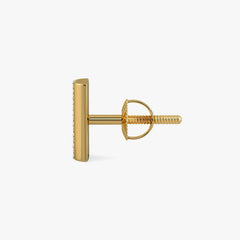 Diamond ear stud
