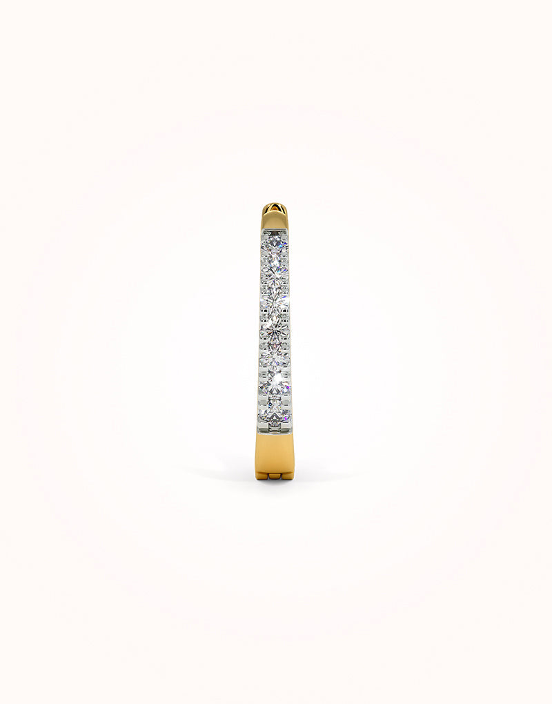 Adney hoop earrings