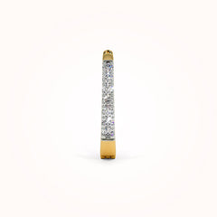 Adney hoop earrings