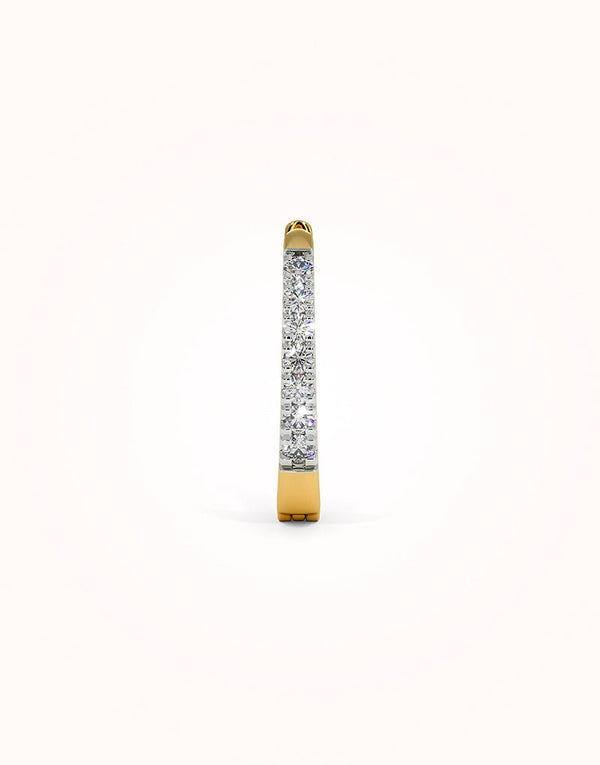 Adney hoop earrings