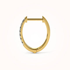 Adney hoop earrings