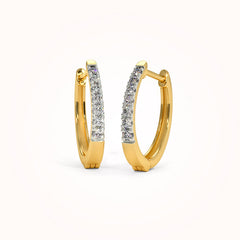 Adney hoop earrings