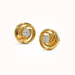 Syndria huggie earrings