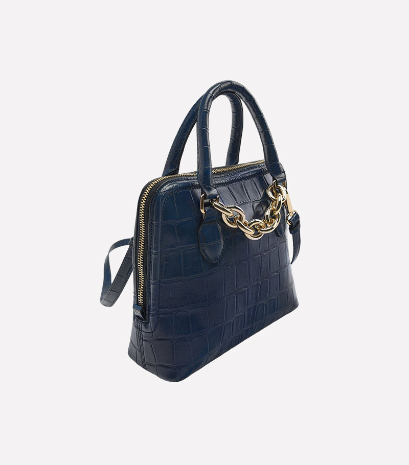 Mini city bag with strap