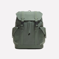 Leather backpack