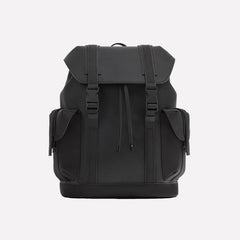 Leather backpack