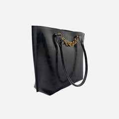 City bag with chain