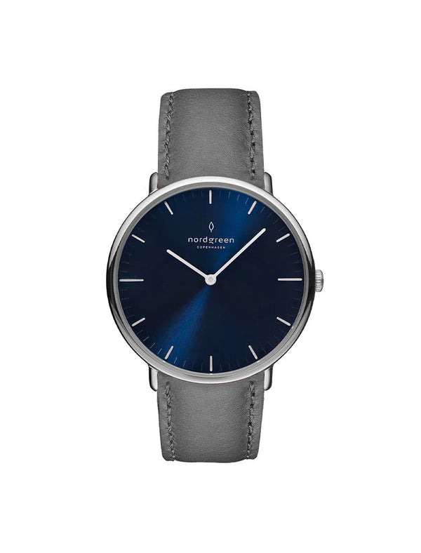 Brown leather watch