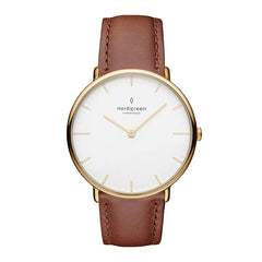 Gold dial watch