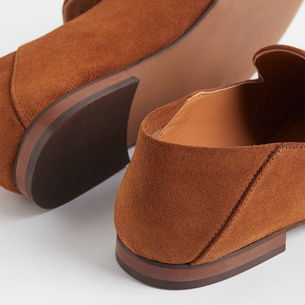 Tasselled leather loafers