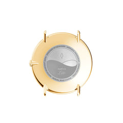 Gold dial watch